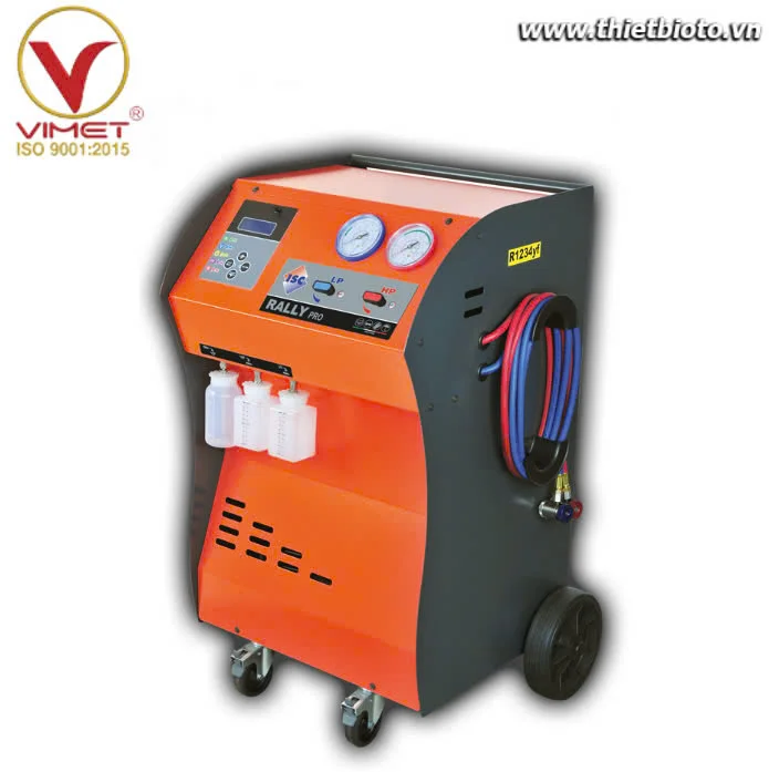 Máy nạp gas điều hòa ô tô Rally Pro 77L0 R1234yf ISC 8100904810